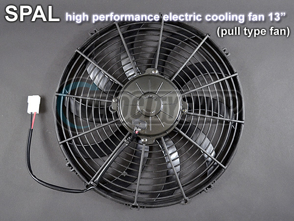 SPAL High Performance Electric Cooling Fan Pull Type 13" | eBay