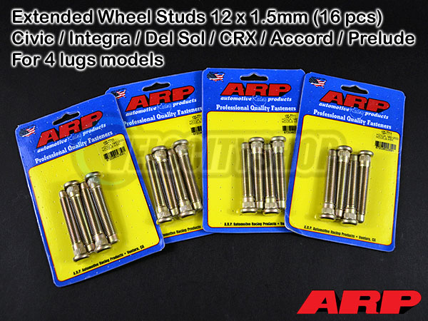 Sell ARP Extended Wheel Studs 16 Pcs 88 00 Civic CRX Del Sol 90 01 Integra In West Palm Beach 